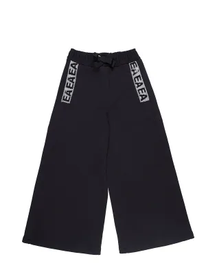 Emporio Armani Kids Logo Sequin Track Pants