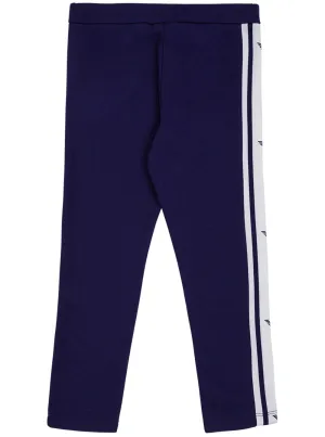 Emporio Armani Kids Logo Side Stripe Pants