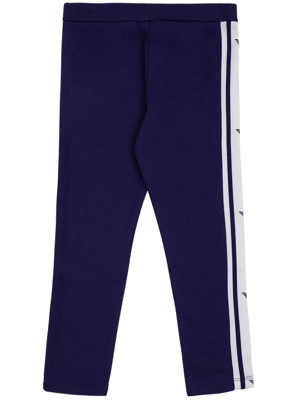 Emporio Armani Kids Logo Side Stripe Pants