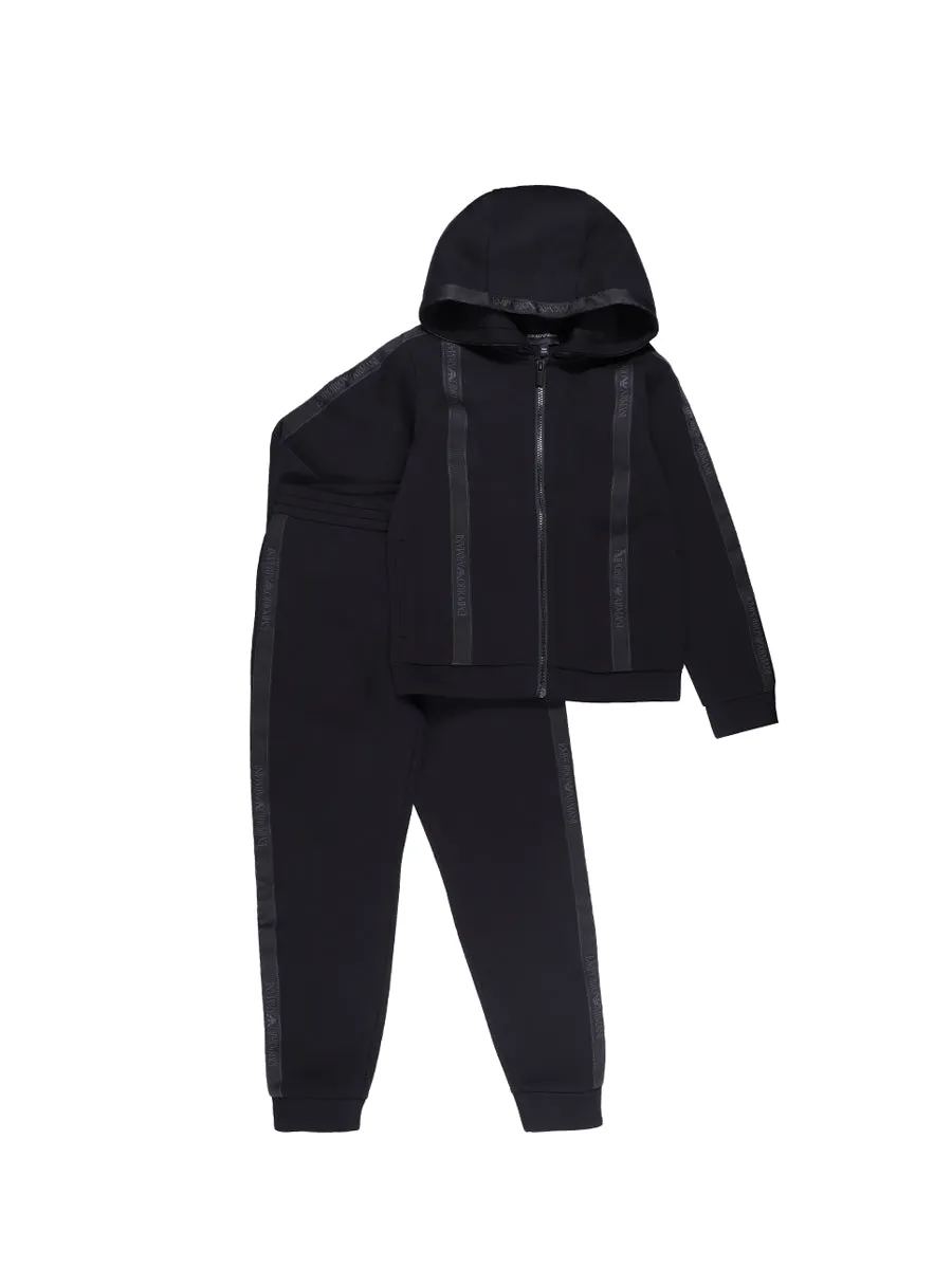 Emporio Armani Kids Logo Stripe Tracksuit