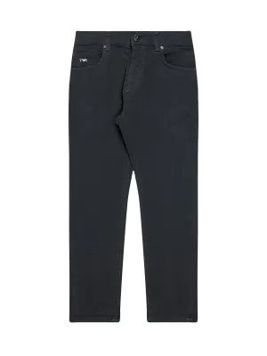Emporio Armani Kids Mid-Rise Slim Fit Jeans