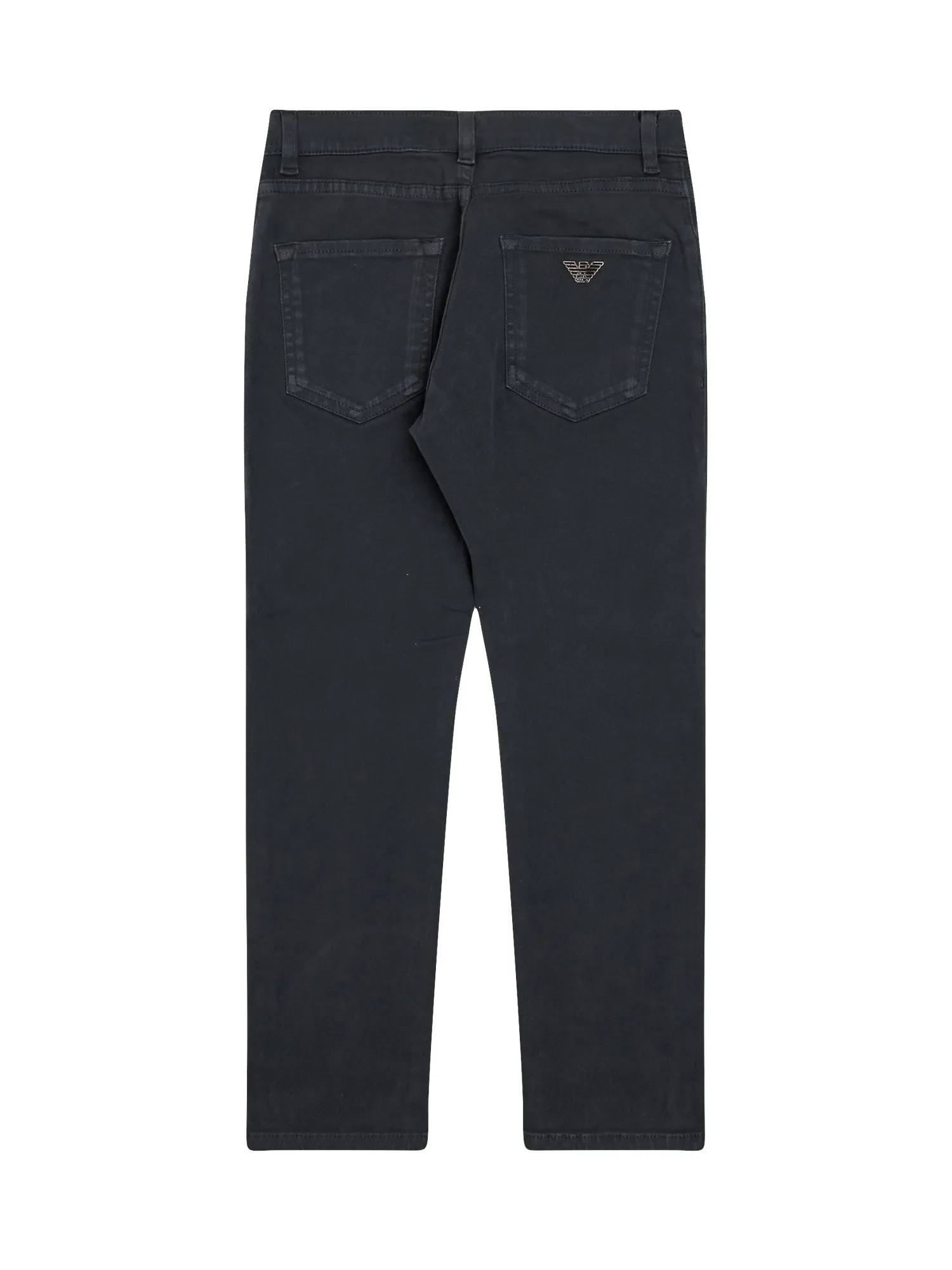 Emporio Armani Kids Mid-Rise Slim Fit Jeans