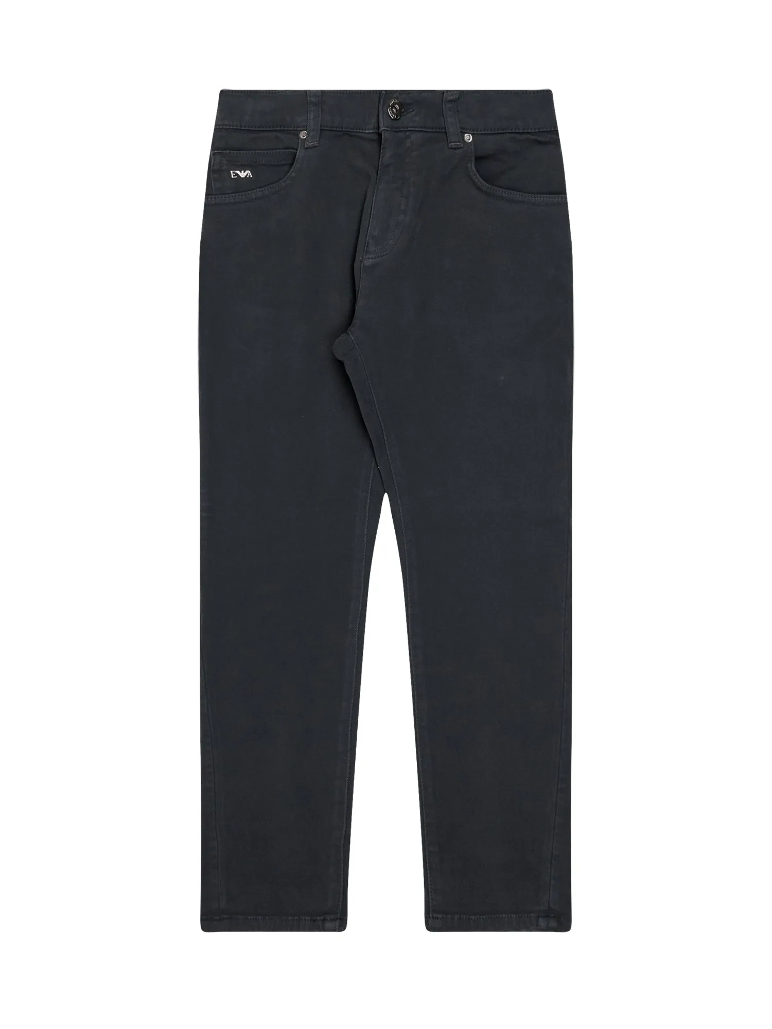 Emporio Armani Kids Mid-Rise Slim Fit Jeans