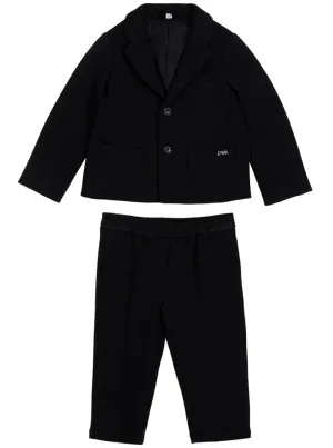 Emporio Armani Kids Single Breasted Suit Set