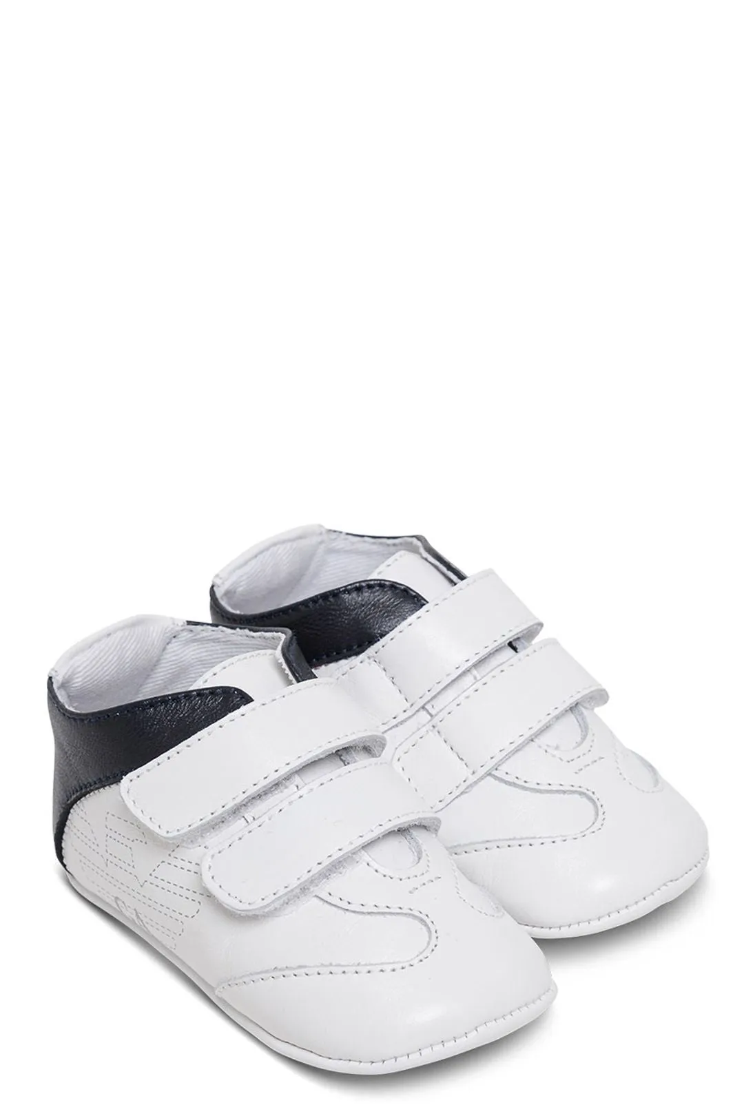 Emporio Armani Kids Velcro Strap Sneakers