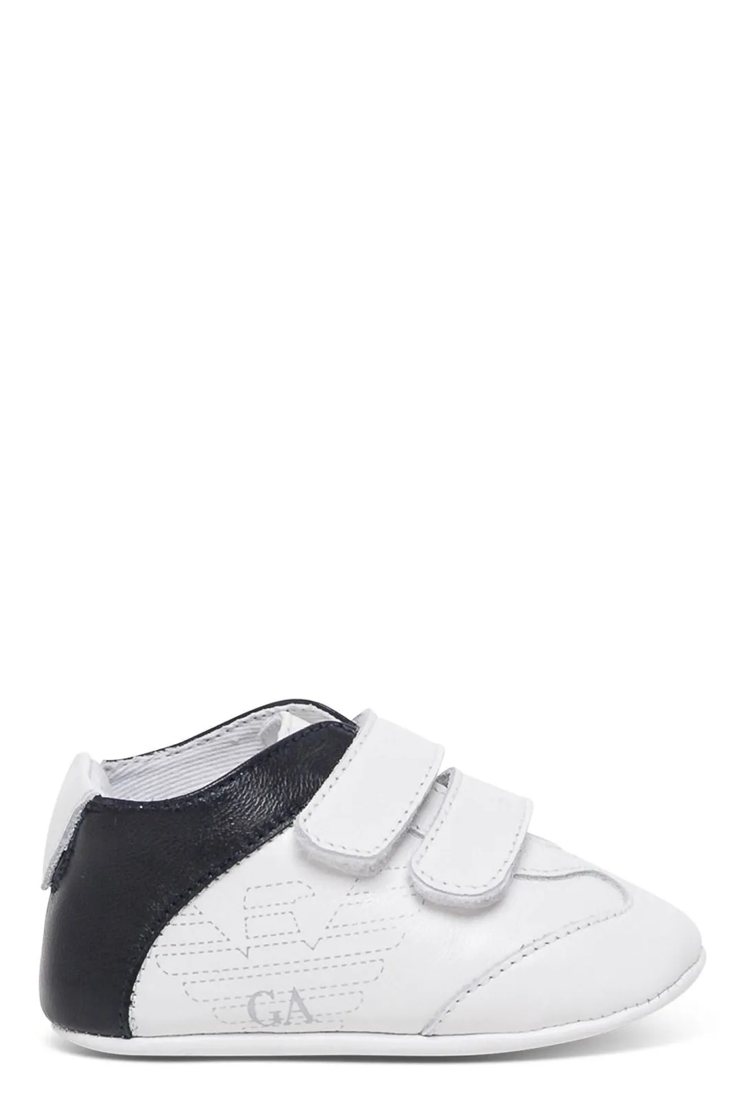 Emporio Armani Kids Velcro Strap Sneakers