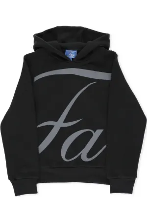 Fay Kids Logo Printed Hoodie