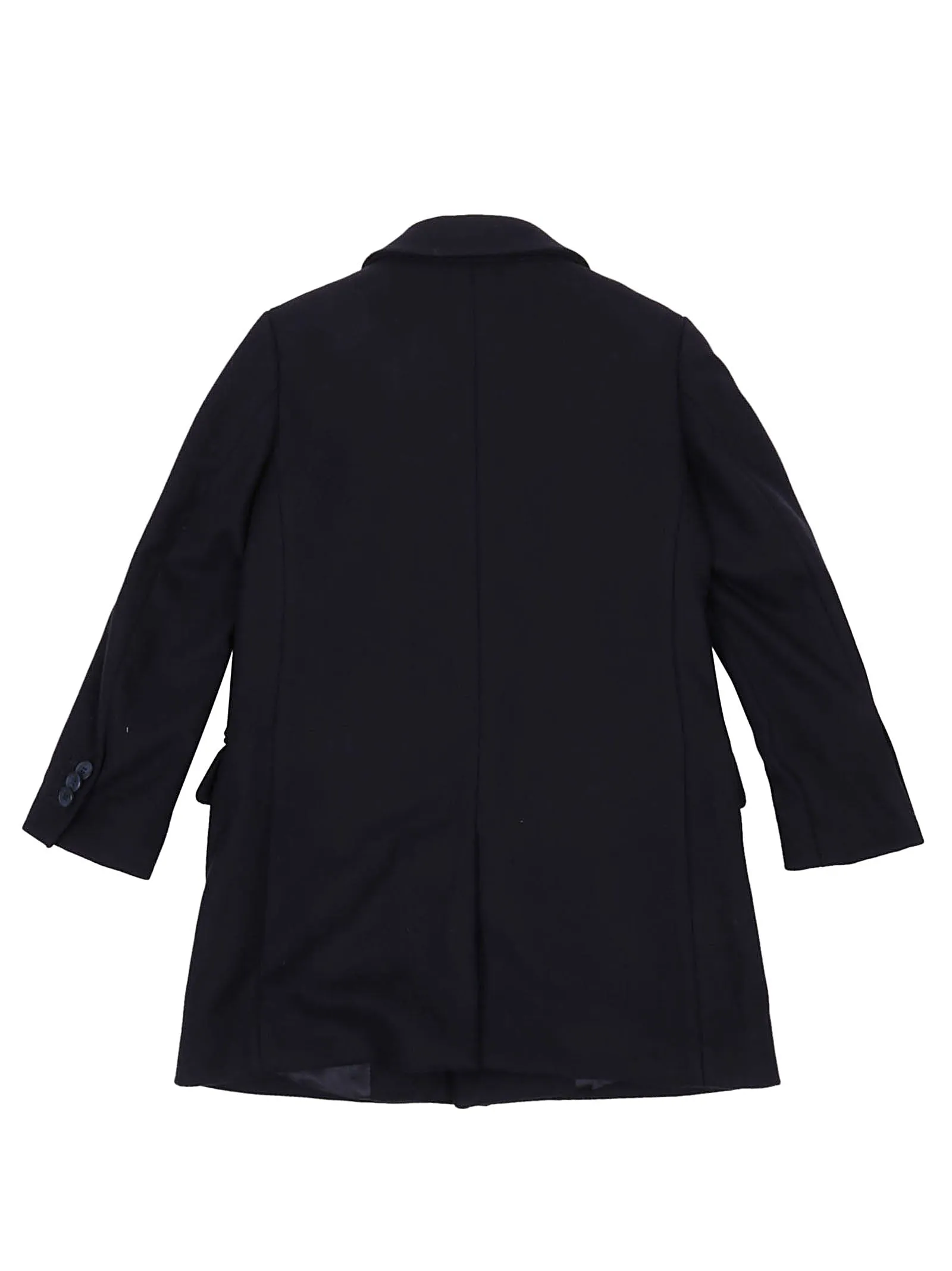 Fay Kids Single Breasted Layered Coat