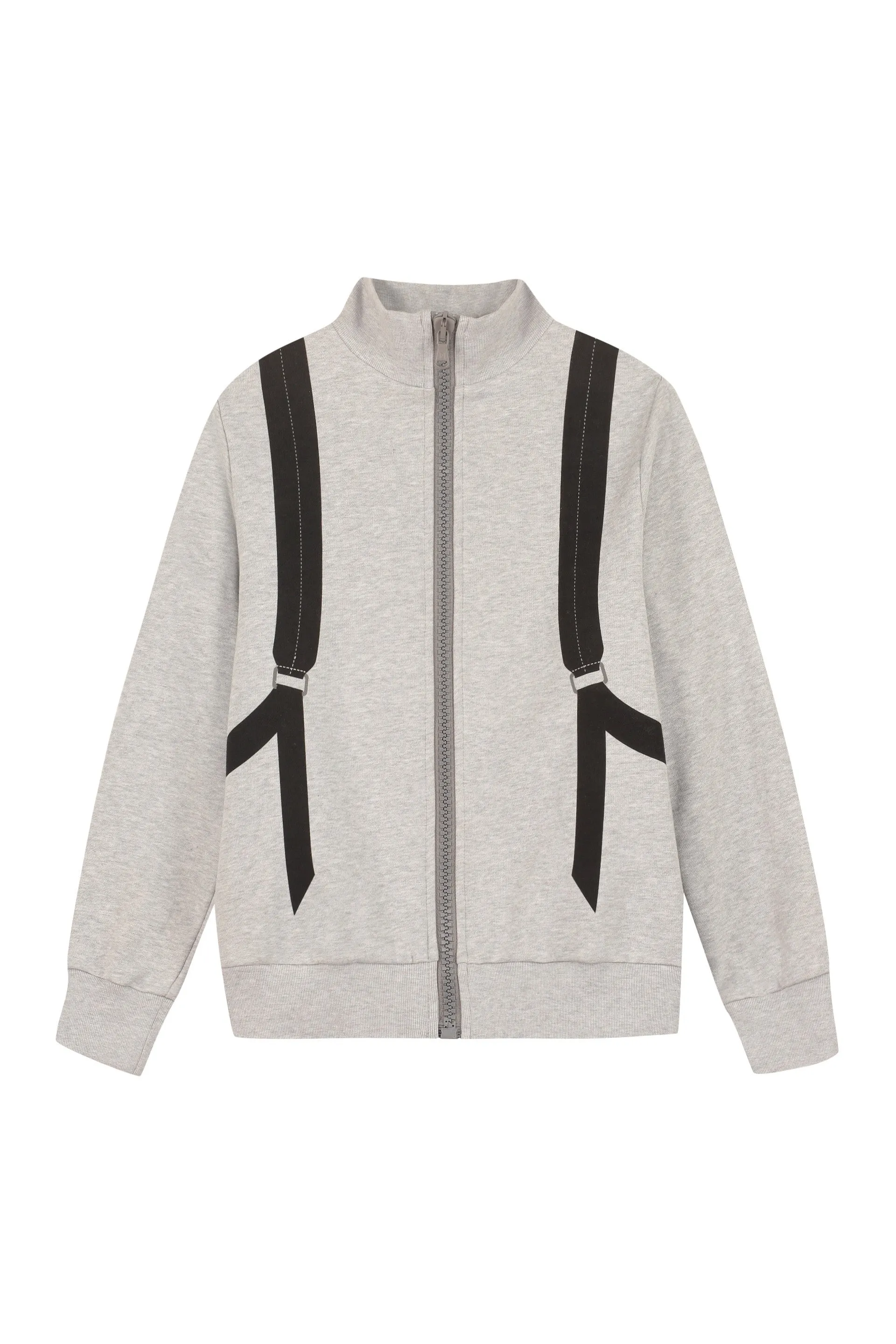 Fendi Kids Backpack Printed Zipped Jacket