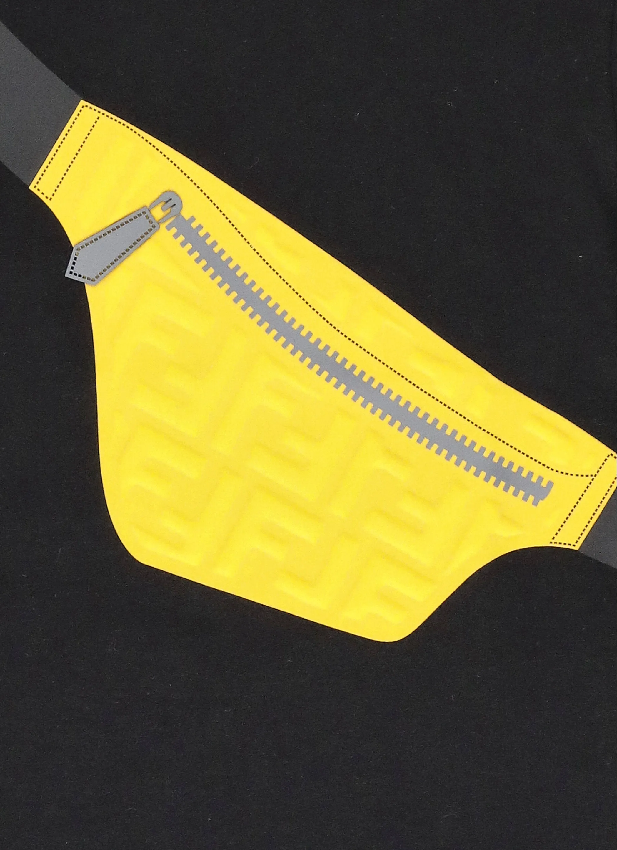 Fendi Kids Bag Printed T-Shirt