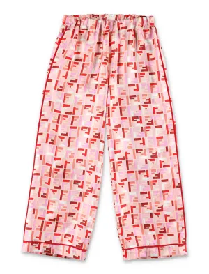 Fendi Kids Chinese New Year FF Logo Elastic Waist Trousers