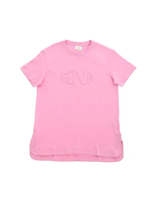 Fendi Kids Embossed Logo T-Shirt
