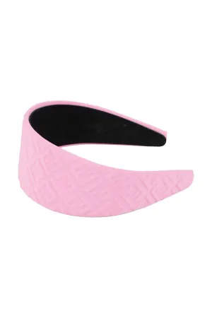 Fendi Kids FF Logo Embossed Headband
