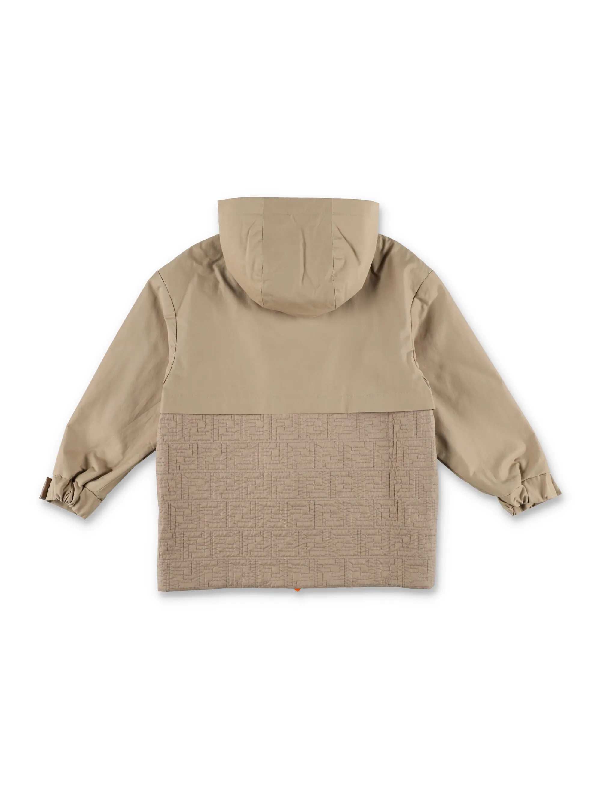 Fendi Kids FF Logo Hooded Jacket