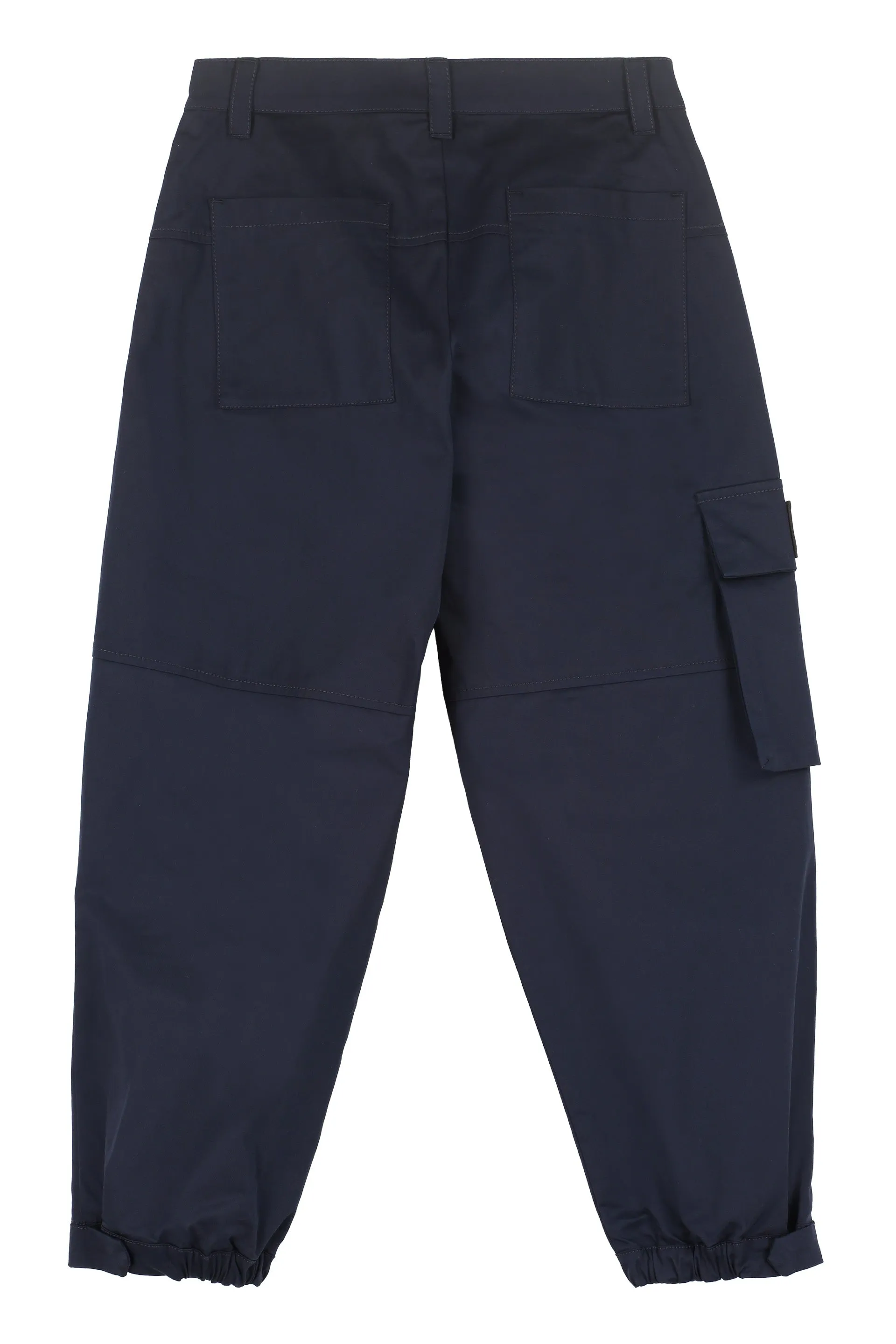 Fendi Kids FF Logo Patch Detail Pants