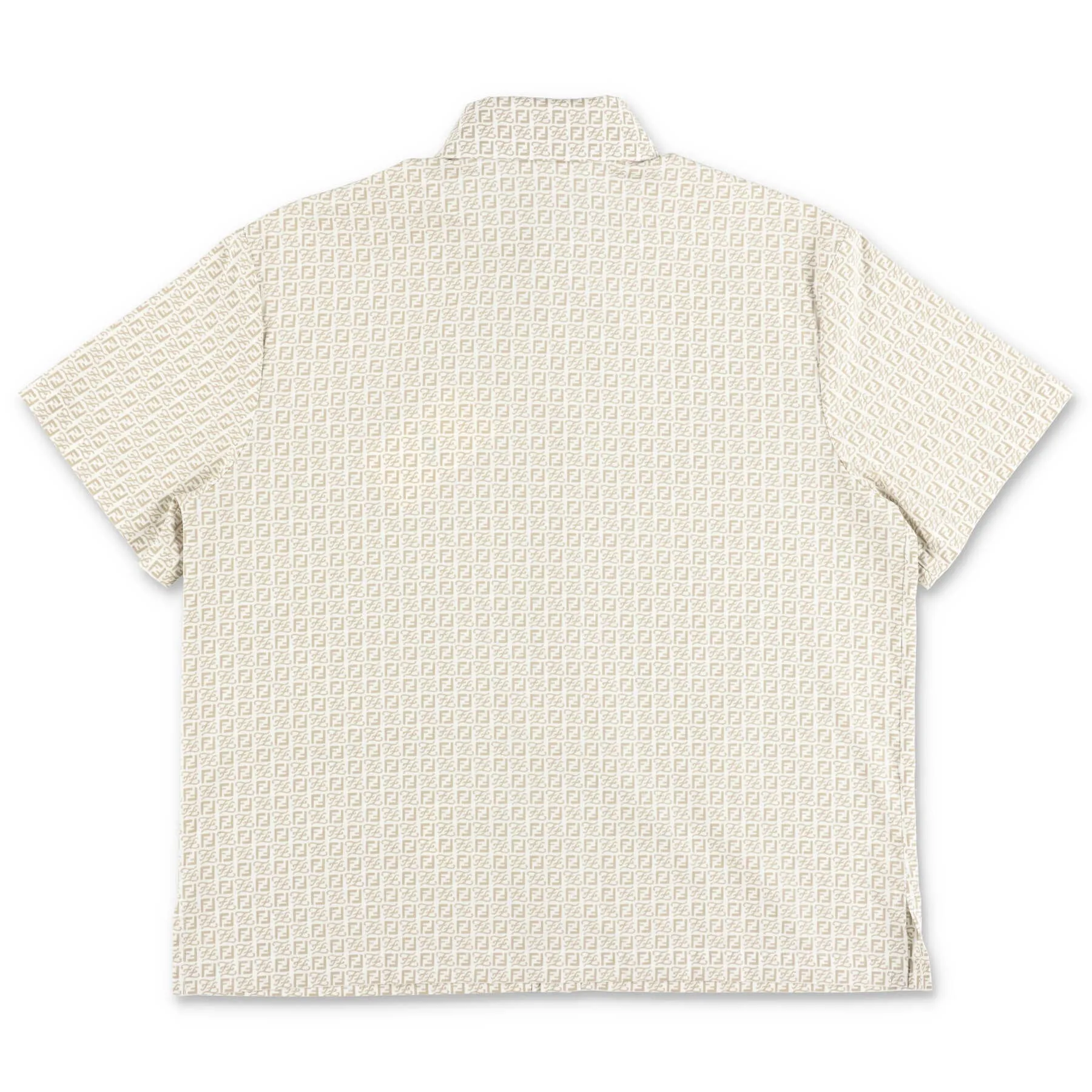 Fendi Kids FF Logo Short-Sleeved Shirt