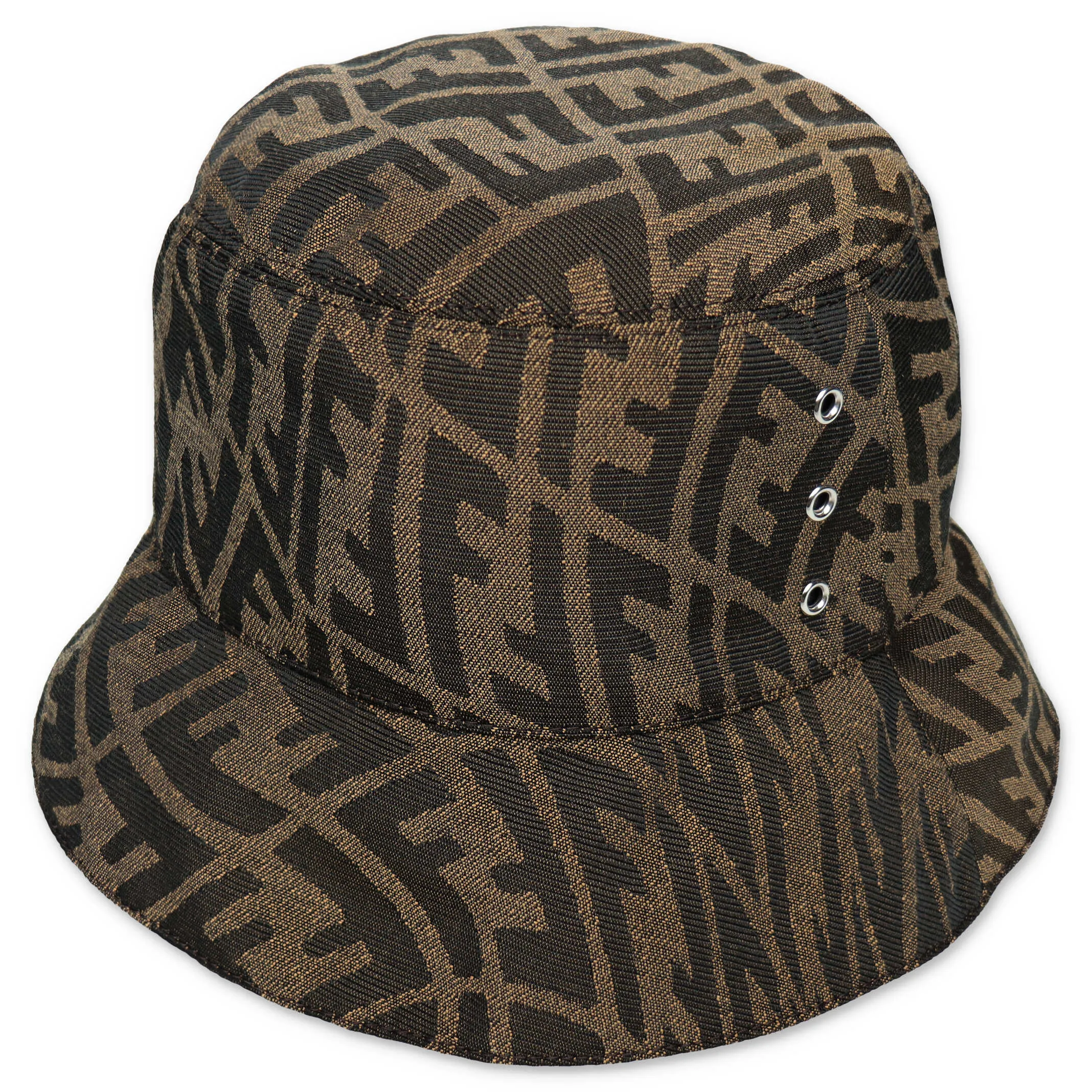 Fendi Kids FF Motif Bucket Hat