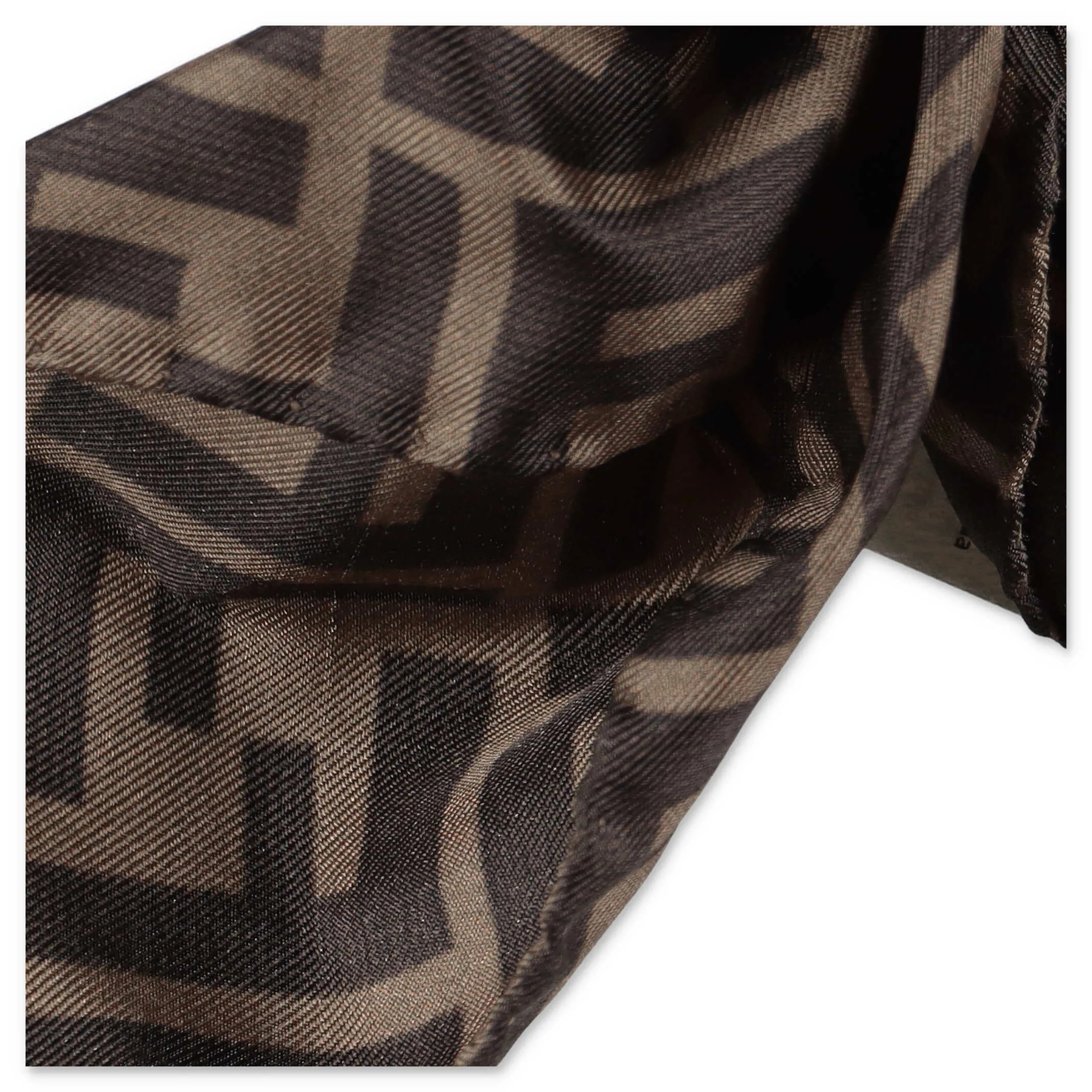 Fendi Kids FF Motif Scarf Scrunchie