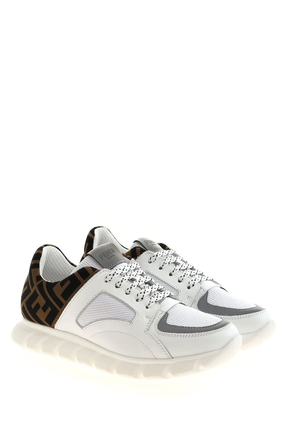 Fendi Kids FF Motif Sneakers