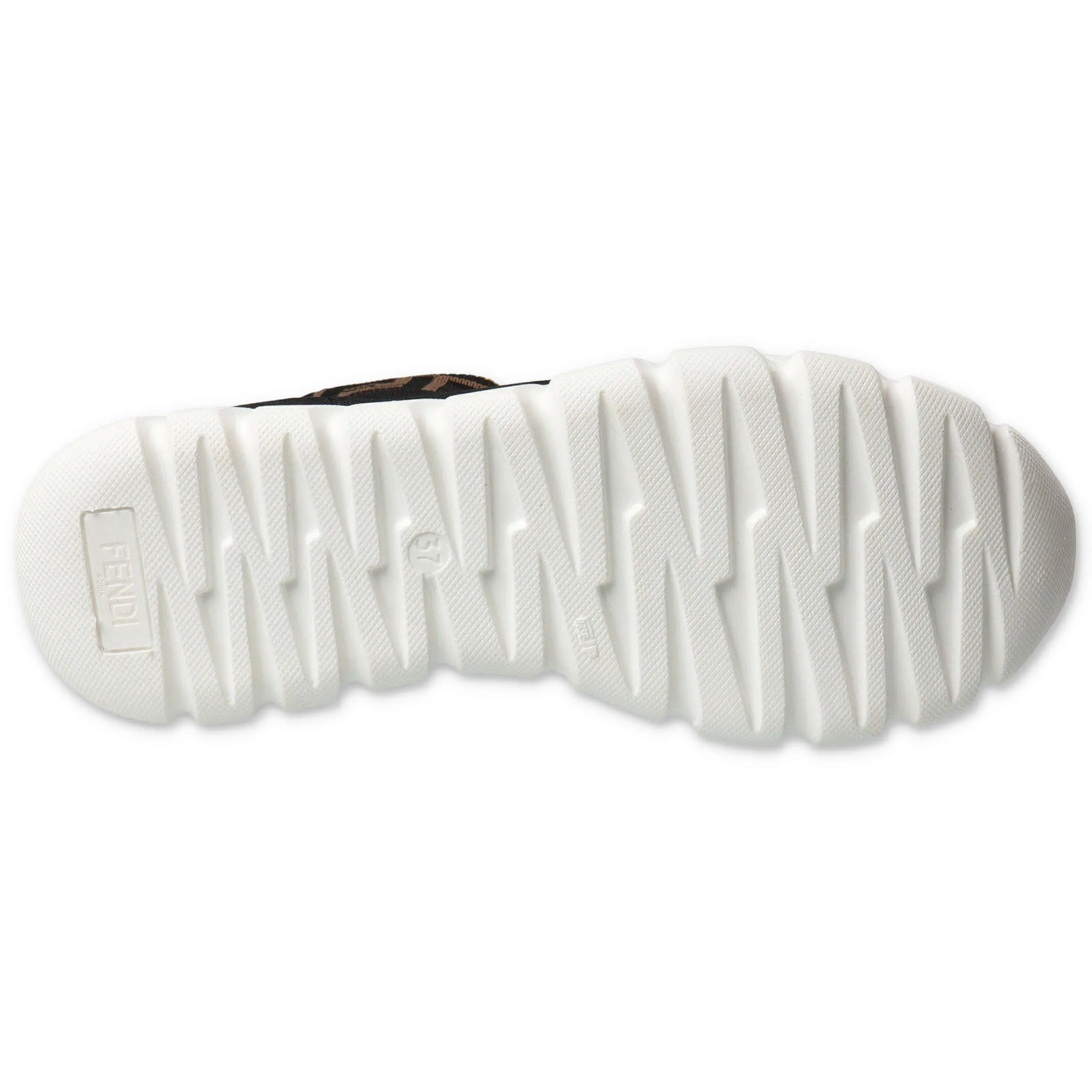 Fendi Kids FF Motif Sock Sneakers