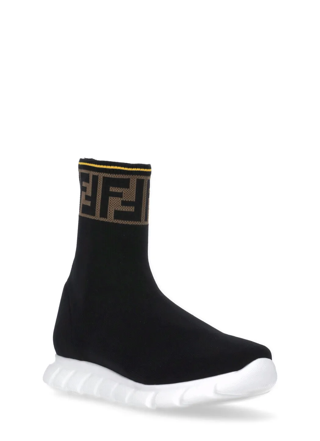 Fendi Kids FF Sock Sneakers