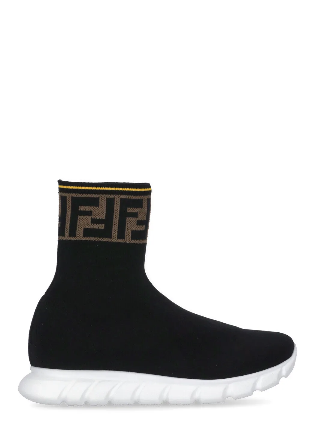 Fendi Kids FF Sock Sneakers
