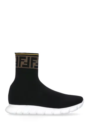 Fendi Kids FF Sock Sneakers