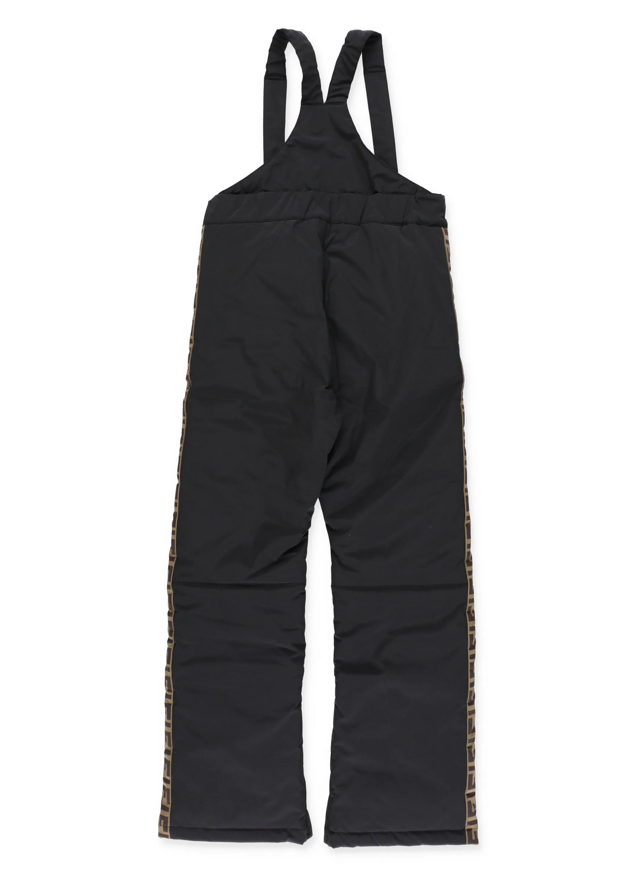 Fendi Kids FF Tape Suspender Snow Pants