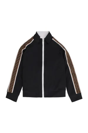 Fendi Kids FF Tape Zipped Jacket