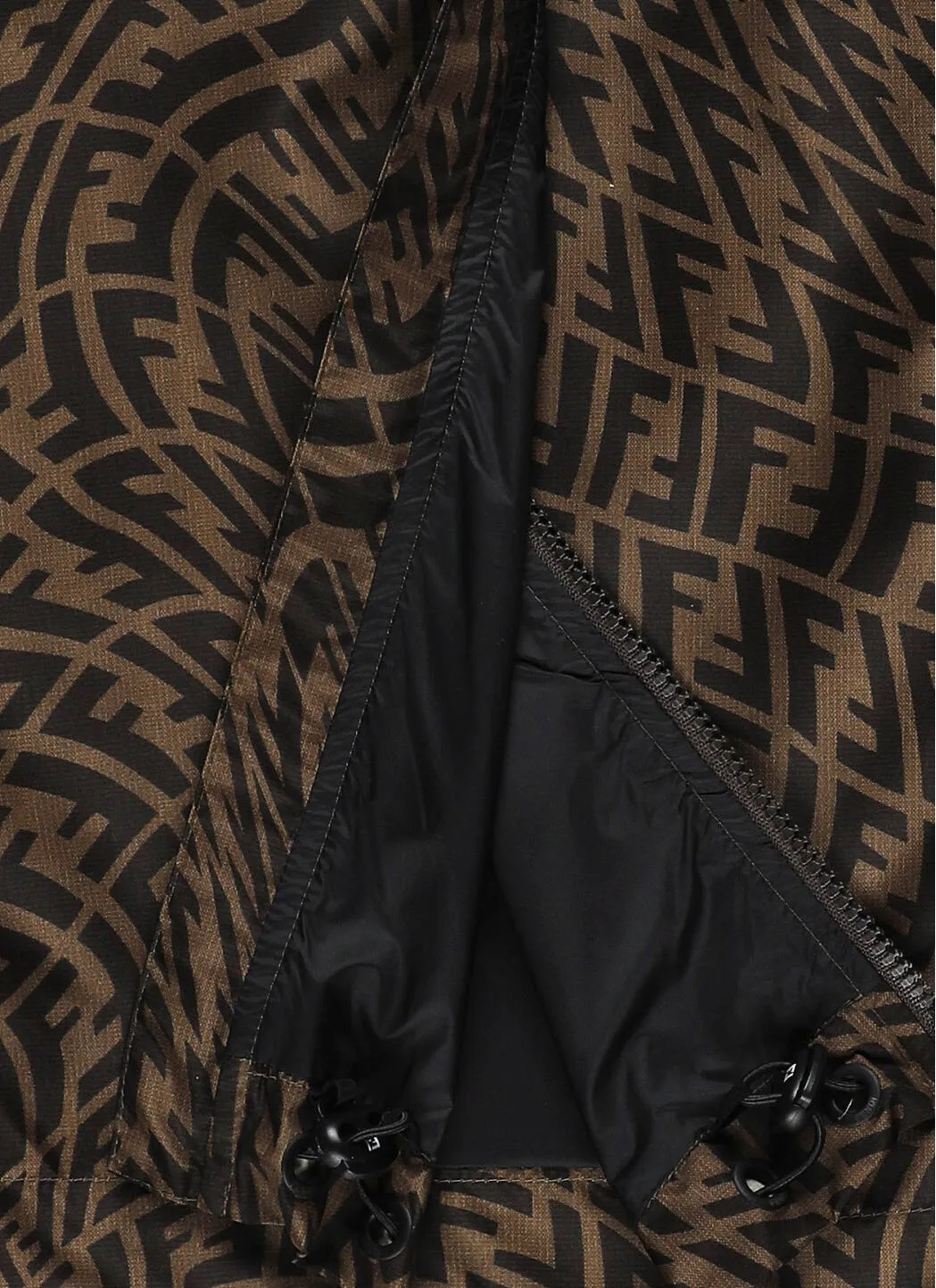 Fendi Kids FF Vertigo Hooded Jacket