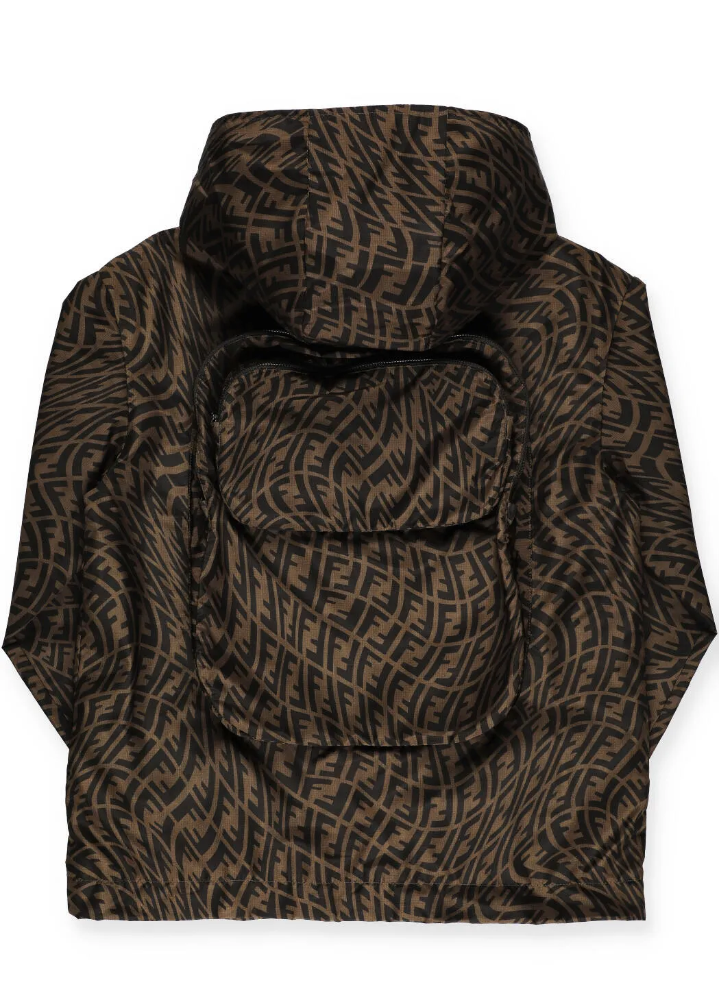 Fendi Kids FF Vertigo Hooded Jacket