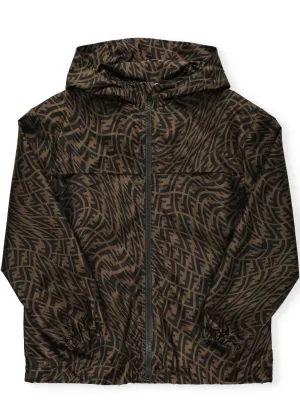 Fendi Kids FF Vertigo Hooded Jacket