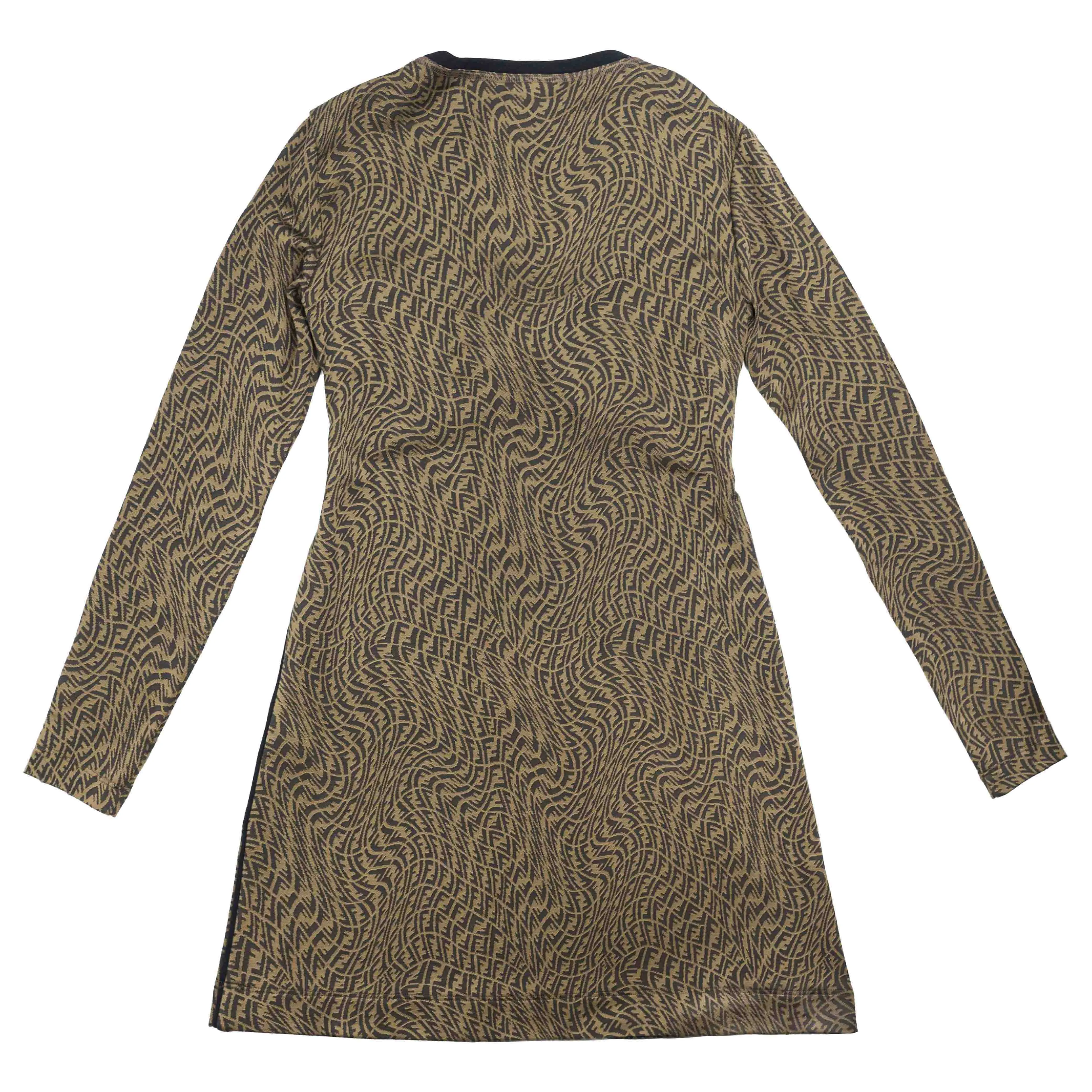 Fendi Kids FF Vertigo Knotted Dress
