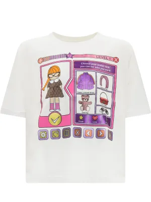 Fendi Kids Graphic Printed Crewneck T-Shirt