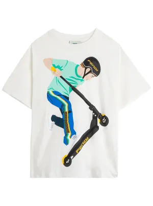 Fendi Kids Graphic Printed T-Shirt
