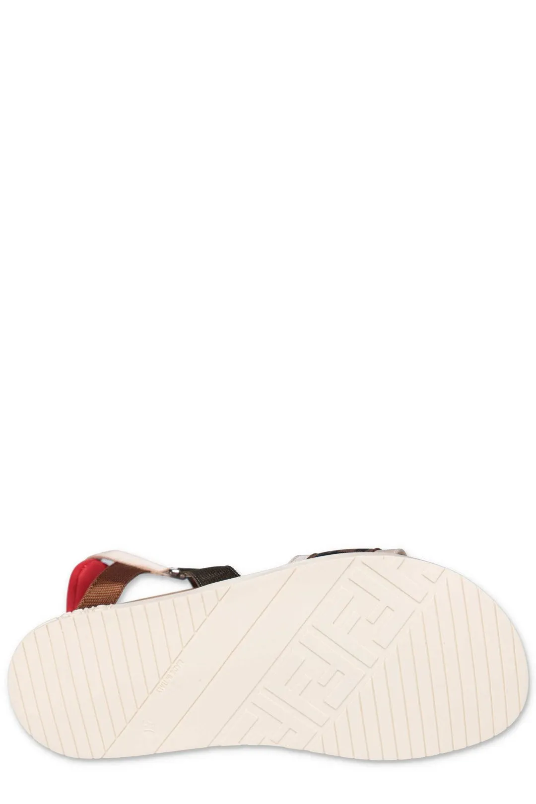 Fendi Kids Logo Band Strapped Sandals