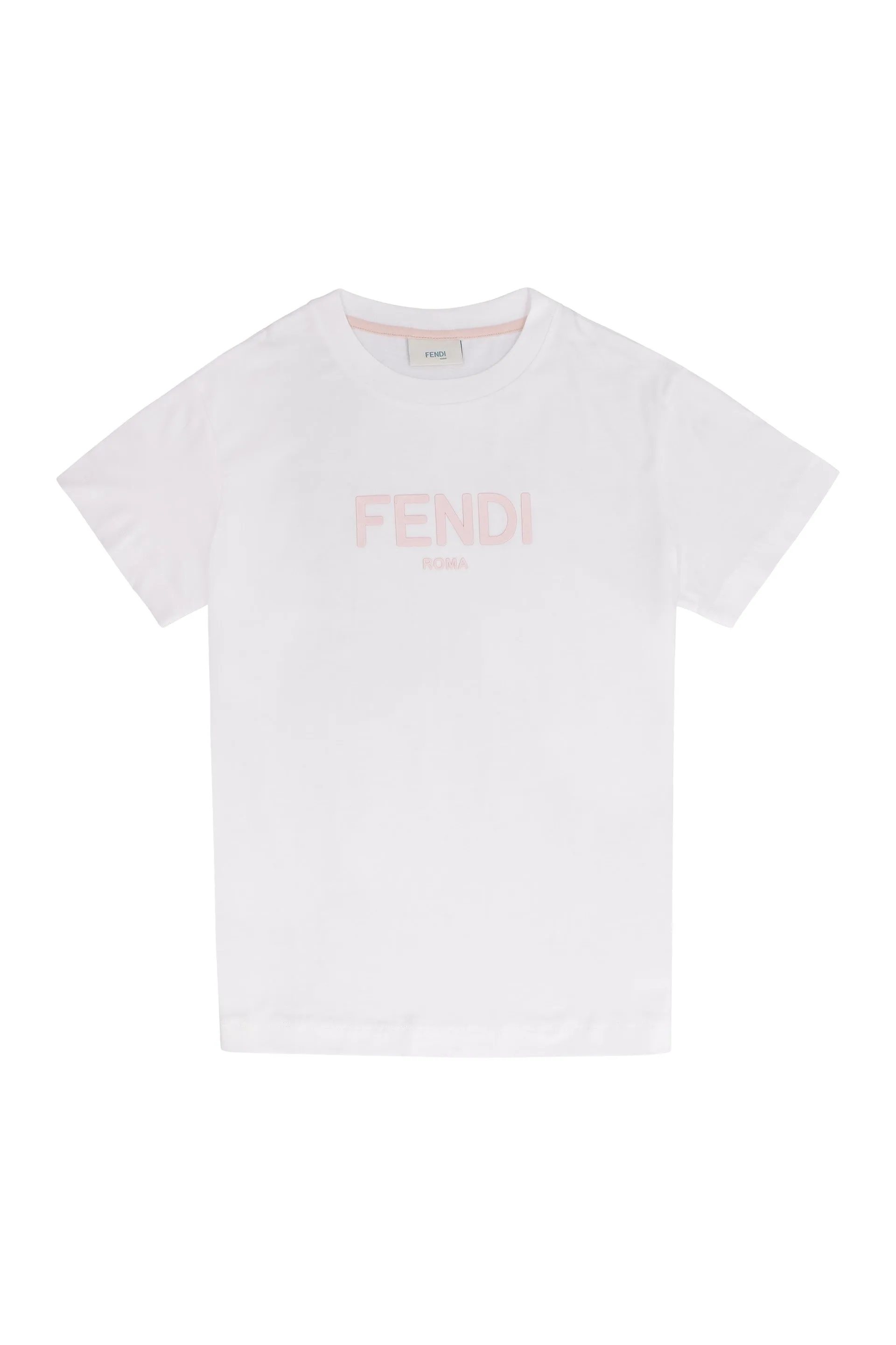 Fendi Kids Logo Detail T-Shirt