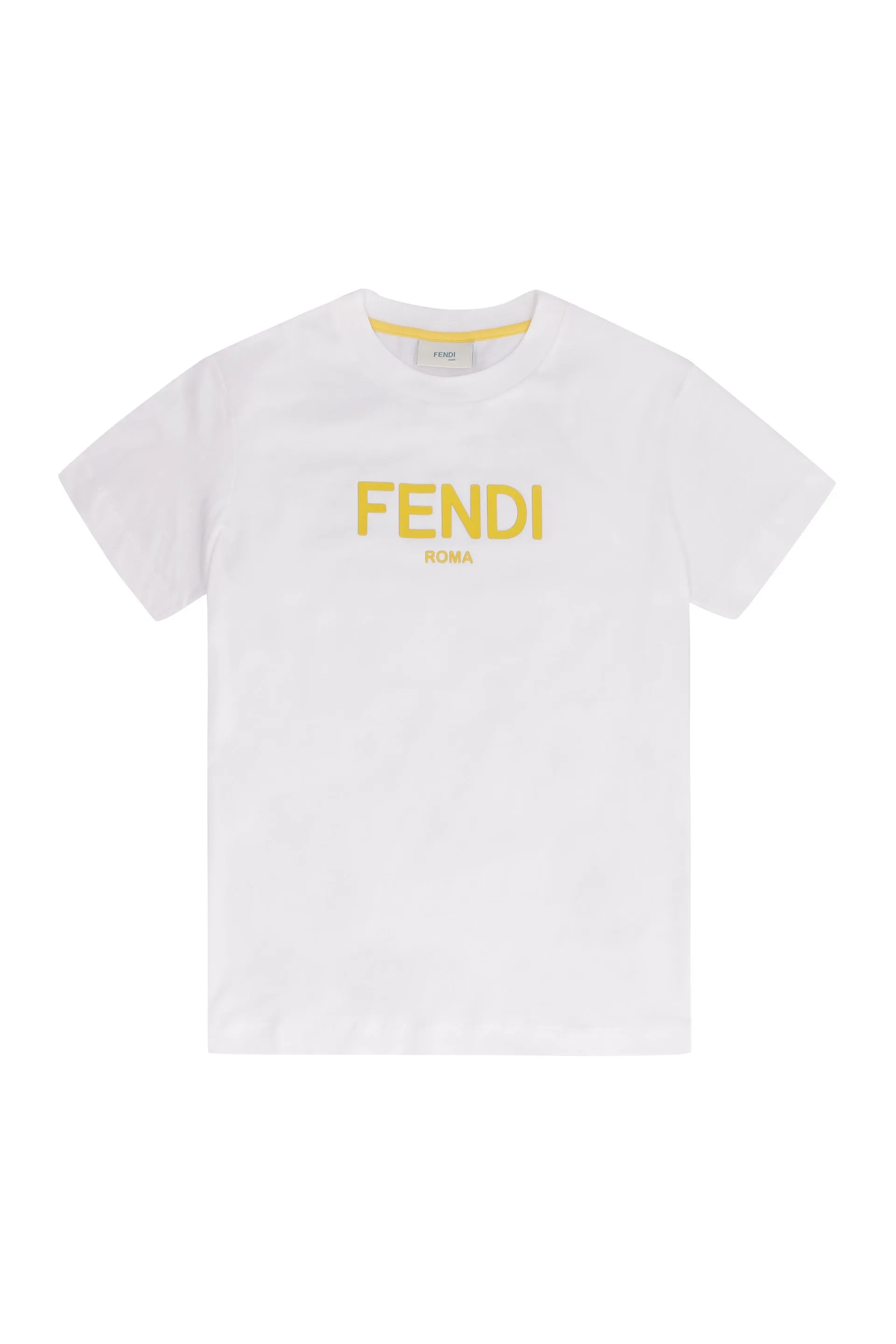 Fendi Kids Logo Detail T-Shirt