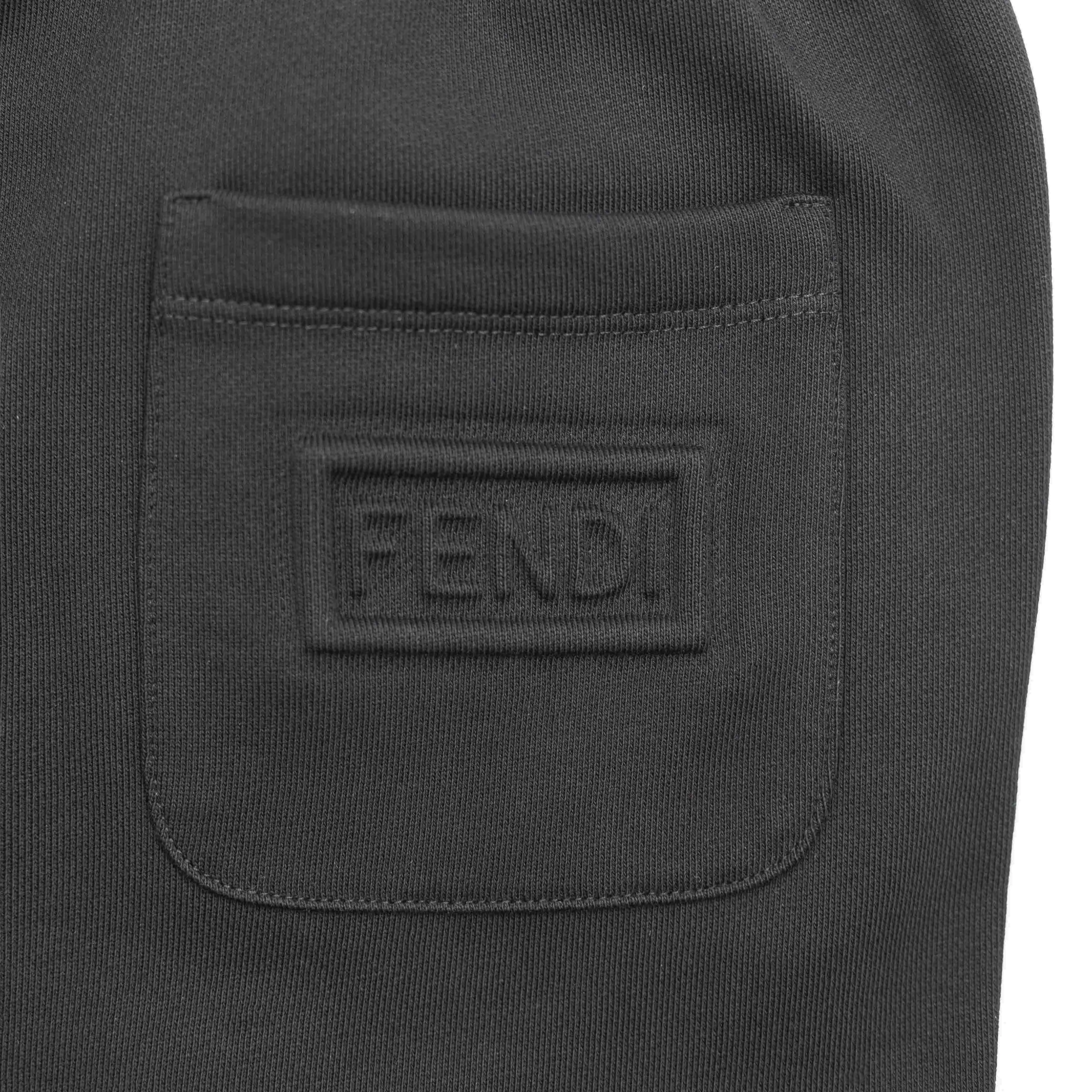 Fendi Kids Logo Embossed Sweatpants