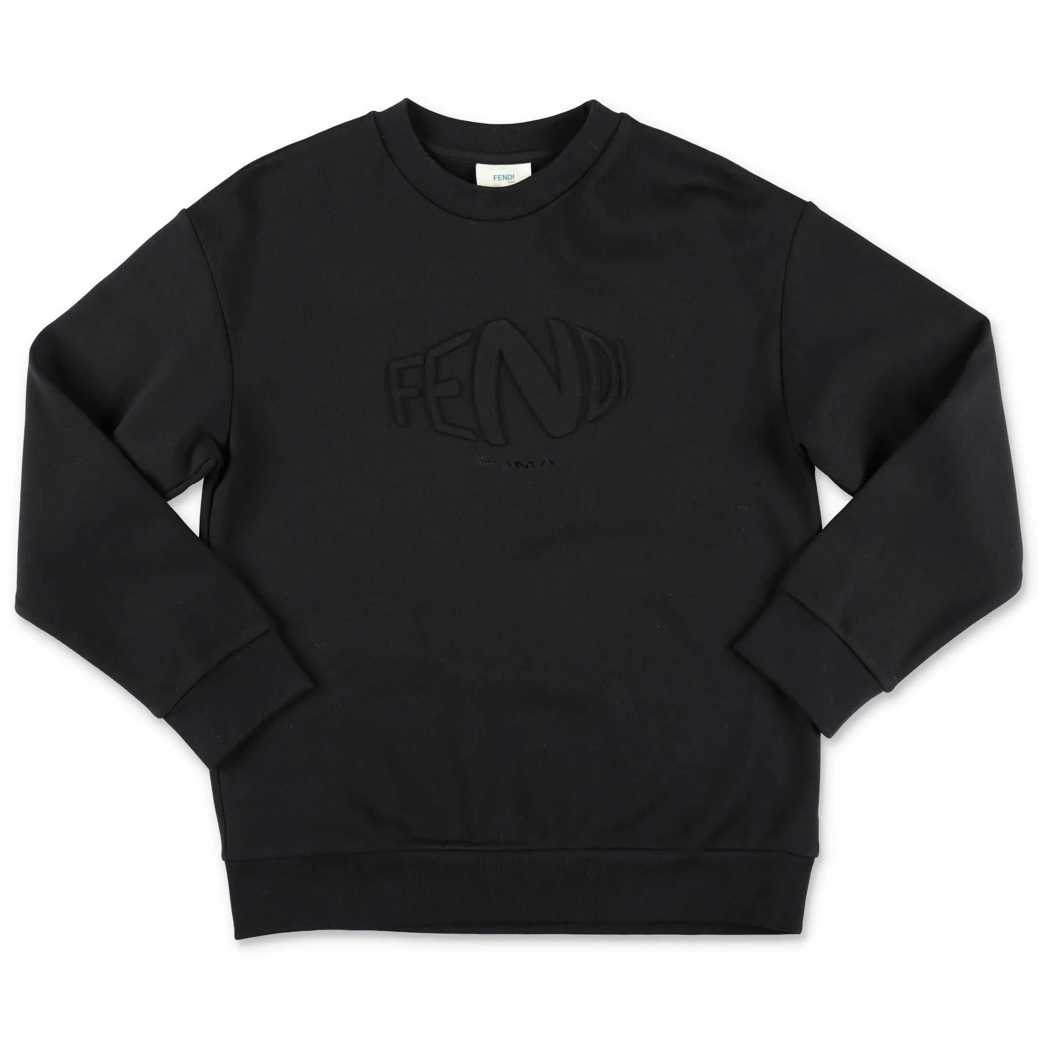 Fendi Kids Logo Embossed Sweatshirt