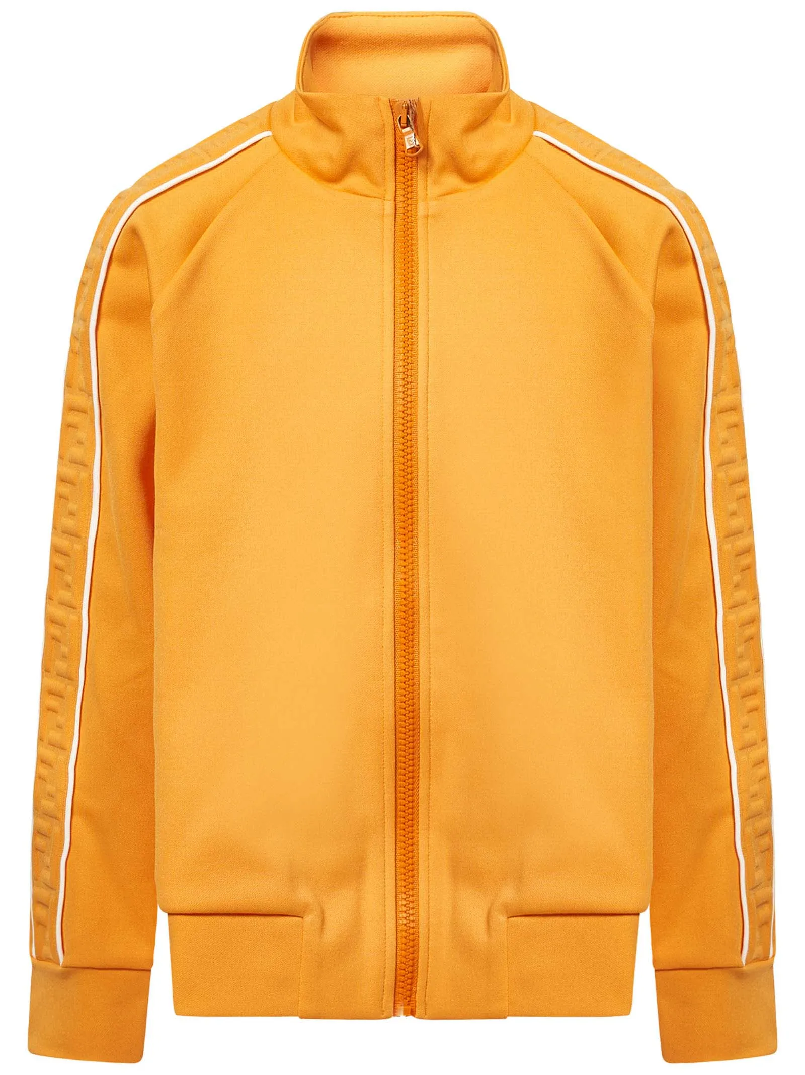 Fendi Kids Logo Embossed Track Jacket