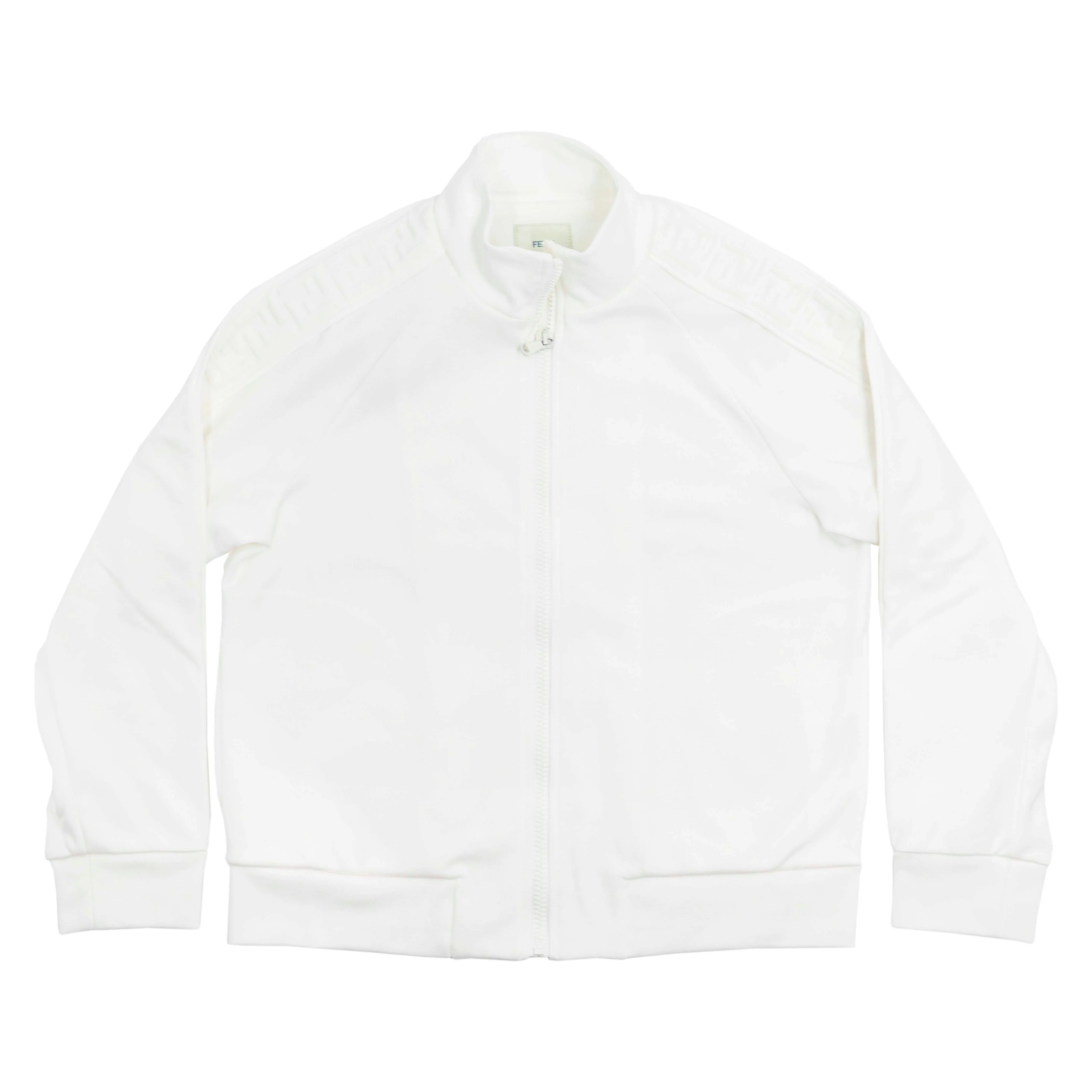 Fendi Kids Logo Embossed Track Jacket