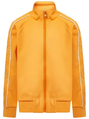 Fendi Kids Logo Embossed Track Jacket