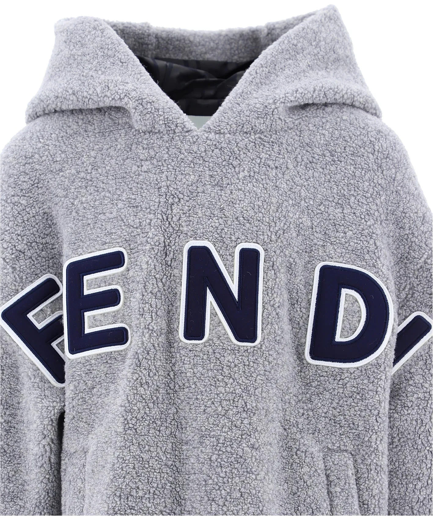 Fendi Kids Logo Patch Hoodie