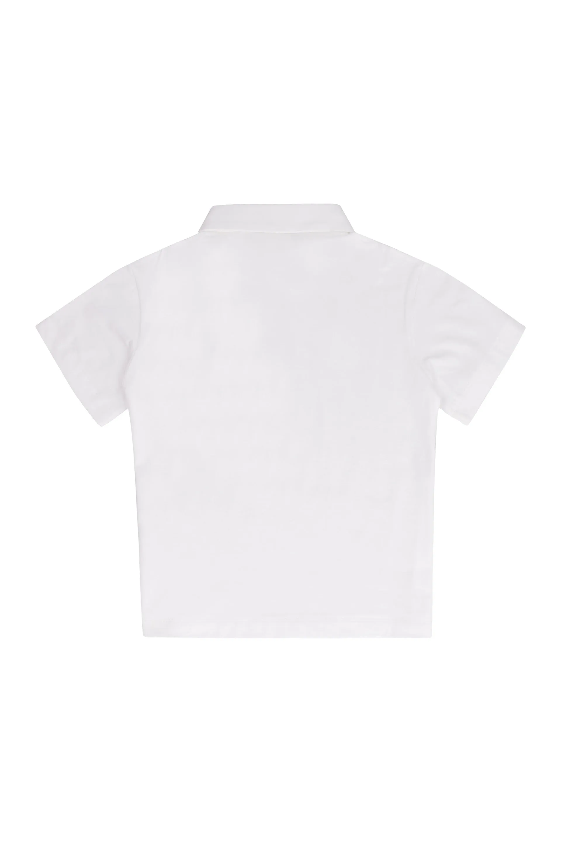 Fendi Kids Logo Pocket Polo Shirt