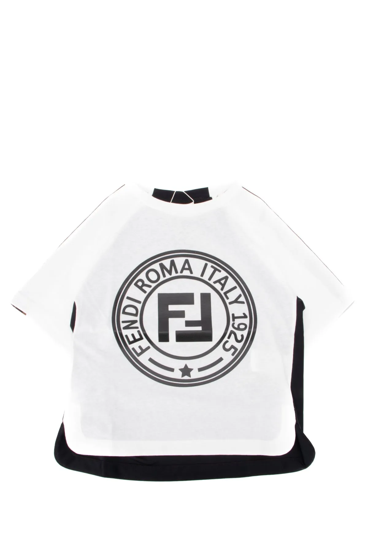 Fendi Kids Logo Printed T-Shirt