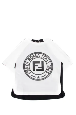 Fendi Kids Logo Printed T-Shirt