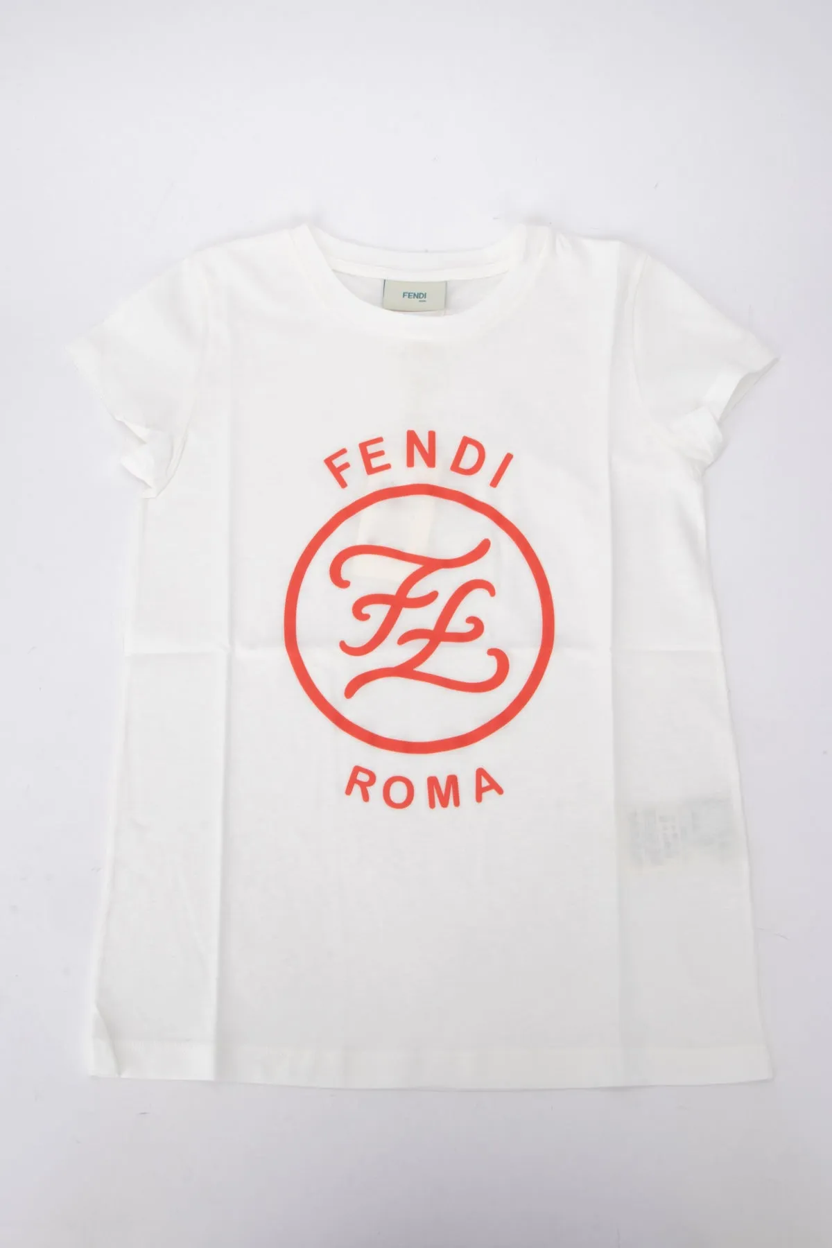 Fendi Kids Logo Printed T-Shirt