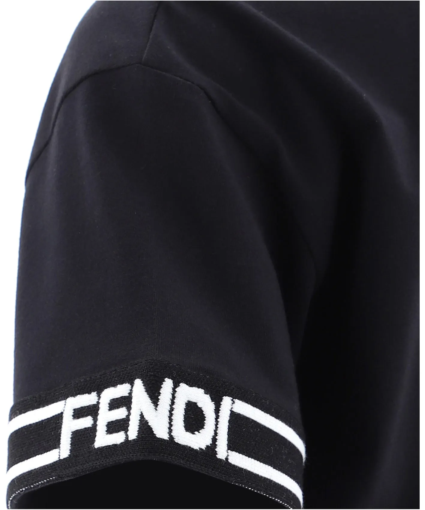 Fendi Kids Logo Tape T-Shirt