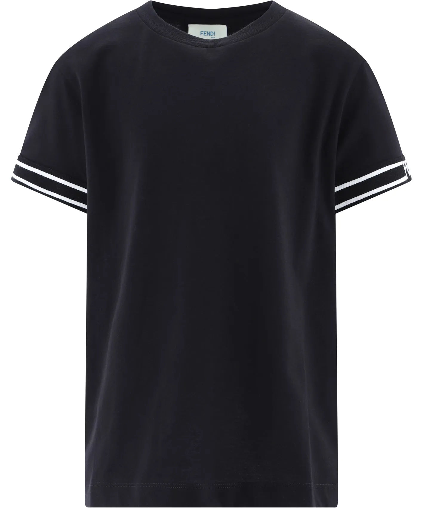 Fendi Kids Logo Tape T-Shirt